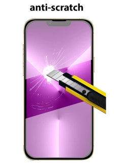 glassology iPhone 13 Pro 6.1 inch, 5D Full Coverage Tempered Glass Screen Protector, HD Clear, Distinctive High End Protective Film 9H Hardness  - Image 4