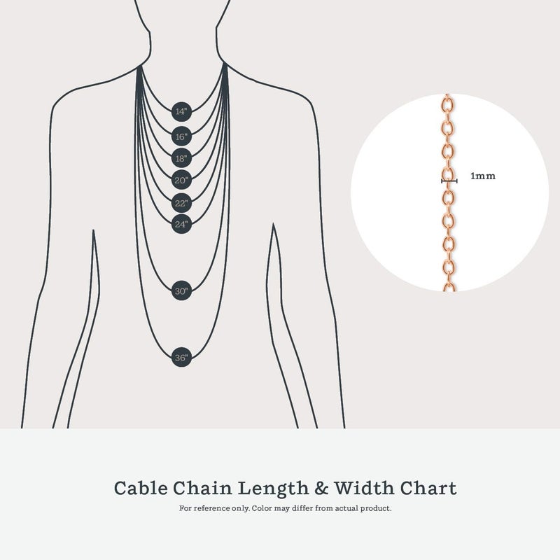 Kezef 1mm 925 Sterling Silver Necklace for Women | 16-36 inch long Silver, 18k Gold, Rose Gold Necklaces for Women - Made In Italy Real Cable Chain Jewelry | Dainty cadena de plata s925 para mujer - Image 5