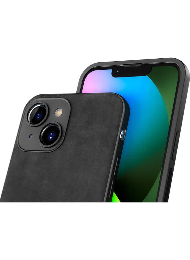 Hotfire Iphone 13 Case, Iphone 13 Protective Cover, Upgraded Skin-Like Lambskin Matte Lens Full Protection Silicone Case For Men And Women, Simple And Trendy - Dark Night Green - Image 1