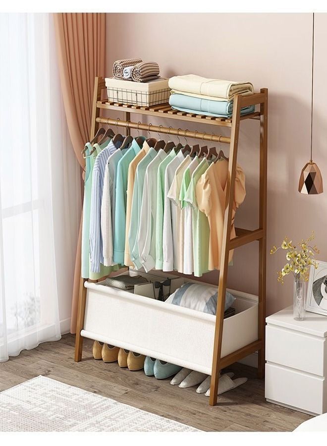 fashionhome Multifunction Clothes and Household Items Storage Rack Coat Hanger Storage Shelf Clothes Cabinet for Home Living Room Storage Furniture 100x40x141 and 70x40x141 CM  - Image 1