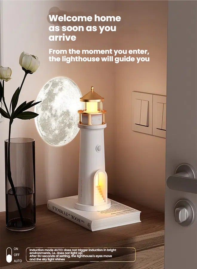 general Moonlight Lighthouse Projection Ambient Night Light - Image 2