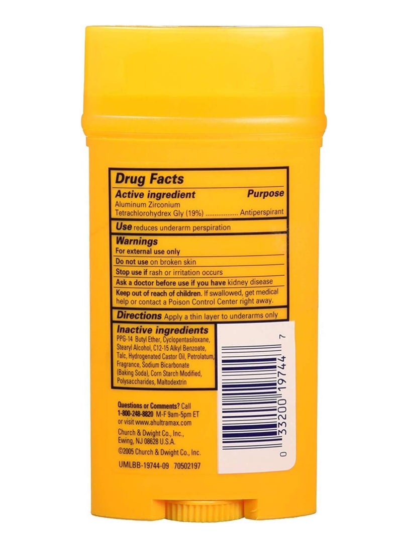 Arm & Hammer Ultra Max Active Sport Antiperspirant Deodorant 73g - Image 2