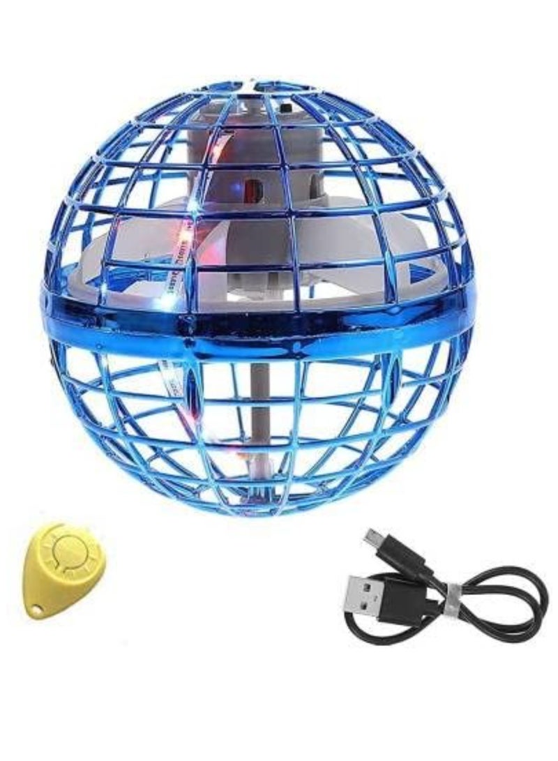 Flying Ball Toys, Flying Orb Ball Boomerang Mini Spinner for Boys| Girls | Kids | Adult |Indoor Outdoor | USB Rechargeable |Built-in RGB Lights | 360°Rotating Magic Controller - Image 1