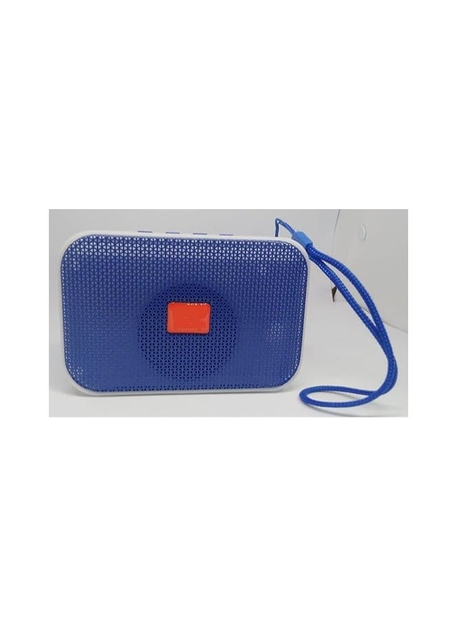 Generic - A011 Mini Speaker with Dynamic Sound Support 10W Bluetooth Speaker and Ultra Portable Speaker, Blue - Image 1