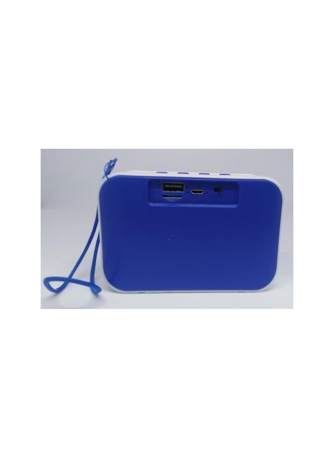Generic - A011 Mini Speaker with Dynamic Sound Support 10W Bluetooth Speaker and Ultra Portable Speaker, Blue - Image 1