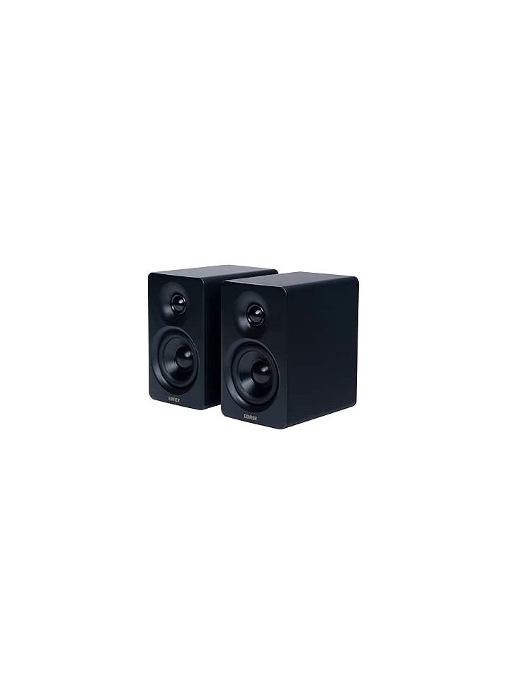EDIFIER Edifier M60 Multimedia Speaker Bluetooth 5.3, 66W RMS, Hi-Res Audio & Hi-Res Wireless Audio, LDAC,3" Mid Bass & 1" Tweeter, USB-C & Aux Inputs, Compact Desktop Speaker – Black  - Image 1