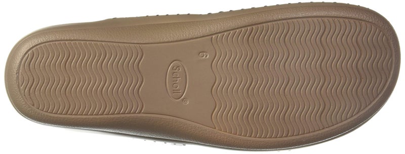 Scholl Women Melissa Black Leather Fashion Slippers-3 UK (6746005) - Image 5