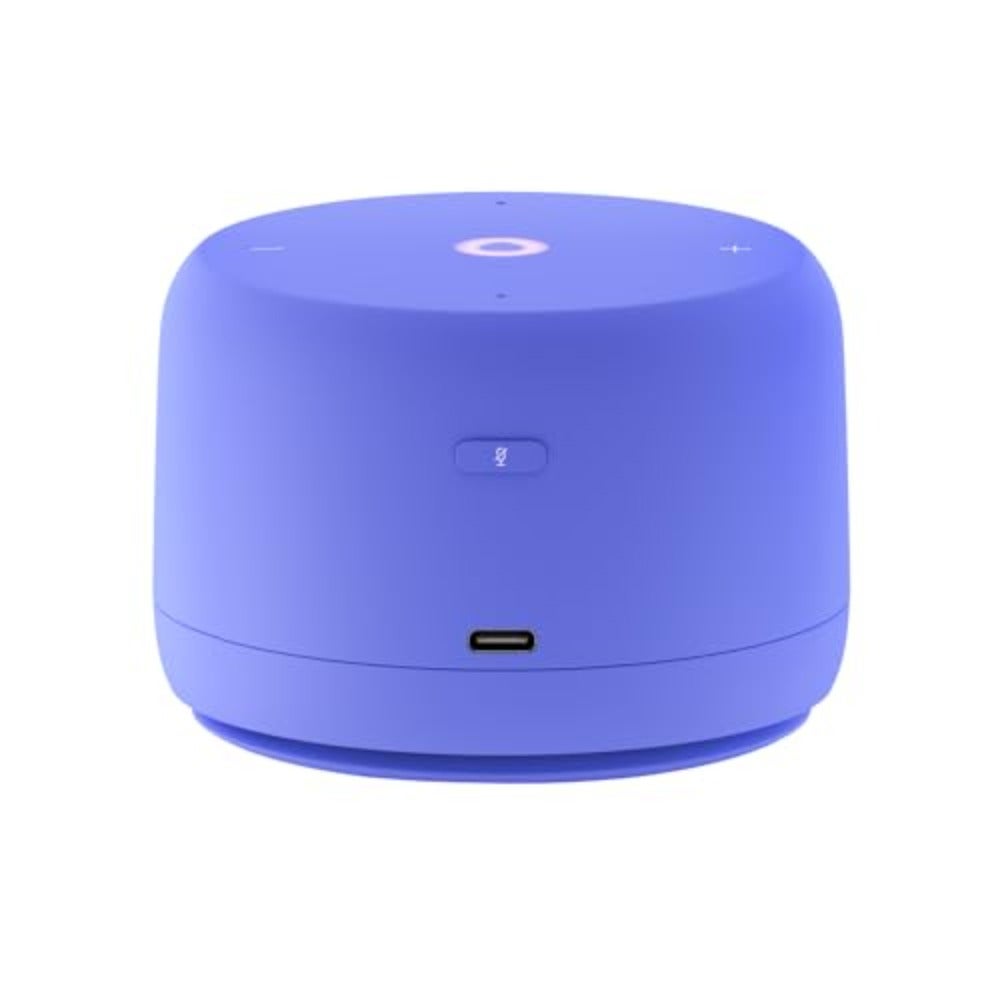 Yango Lite AI Smart Speaker for:ABS plastic, white, screen-free bilingual Arabic English learning with Quran, stories, music, and parental routine assistance