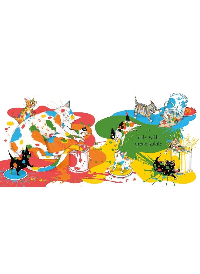 10 Cats: A chaotic colourful counting book  - Image 2