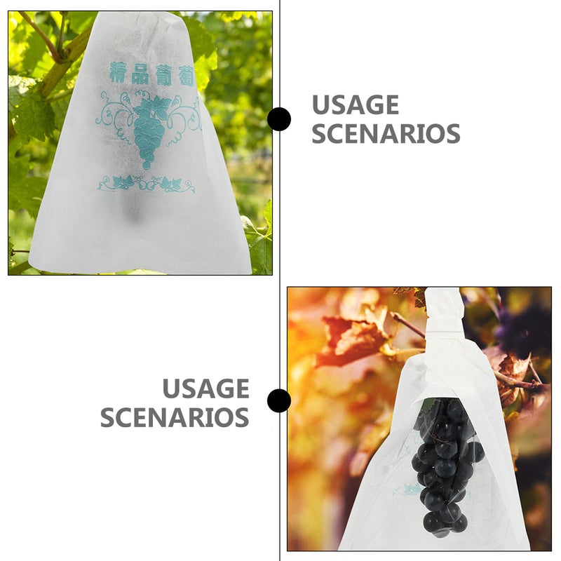 Fruit Protection Bags for Grape, Breathable Cover to Enhance Growth and Quality - Image 3