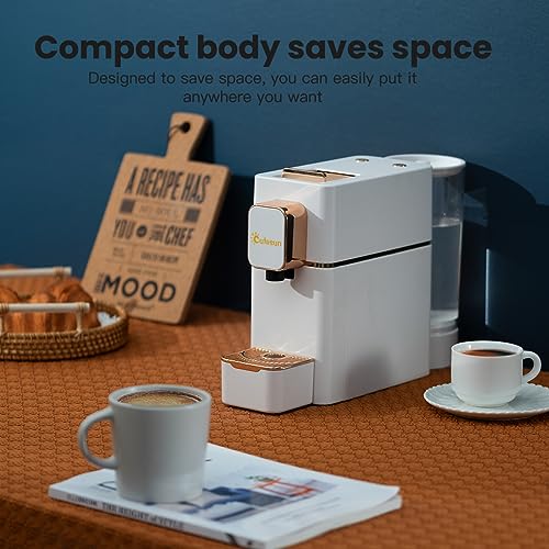 cutesun Espresso Machine for Coffee Capsules Compatible with Nespresso OriginalLine Machine, Espresso Maker for Nespresso OriginalLine, Bestpresso Coffee Capsules Peet's Espresso more (White) - Image 4