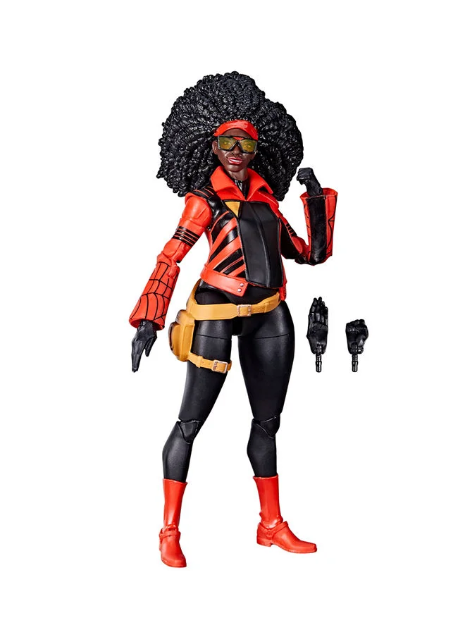 هاسبرو Marvel Legends Series Across The Spider-Verse, Part One Jessica Drew 6-inch Action Figure Toy, 2 Accessories