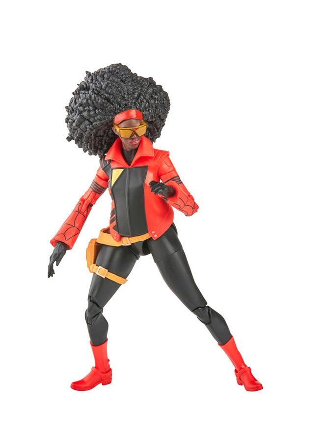 HASBRO - GAMING Marvel Legends Series Across The Spider-Verse, Part One Jessica Drew 6-inch Action Figure Toy, 2 Accessories  - Image 2