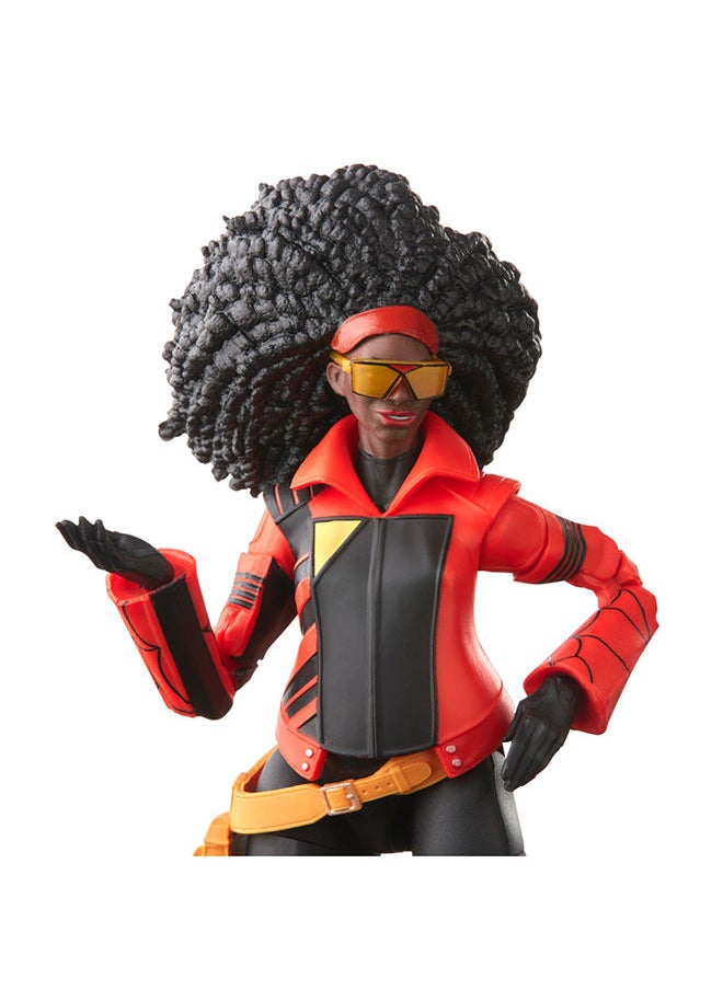 HASBRO - GAMING Marvel Legends Series Across The Spider-Verse, Part One Jessica Drew 6-inch Action Figure Toy, 2 Accessories  - Image 3