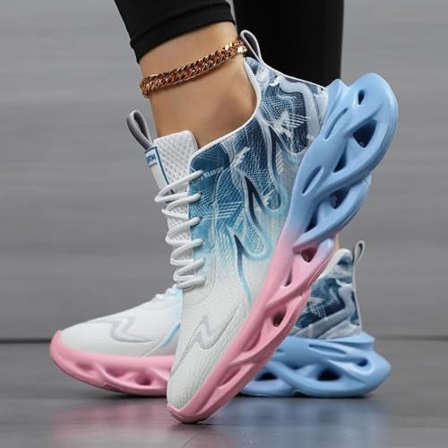 Cruiser Women’s Sneakers | Soft & Flexible Everyday Shoes | Trendy Gen Z Style Casual Sneakers | Lightweight Comfortable Gym & Walking Shoes | Sporty Fashion Footwear (2652) - Image 3