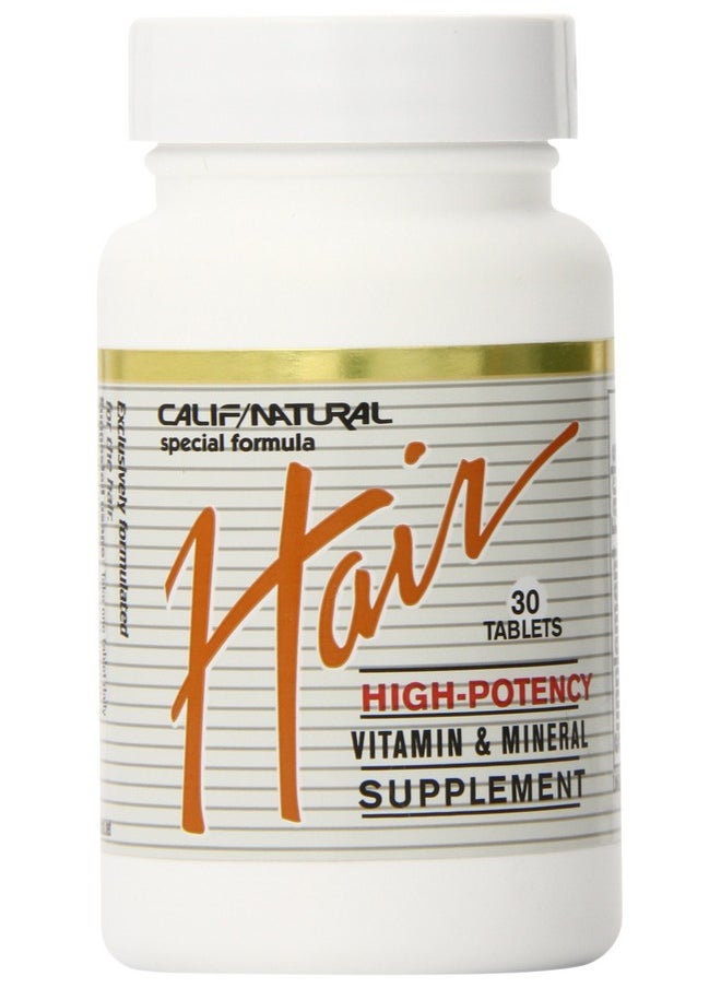 California Natural - Hair Supplement 30 Count - Image 1