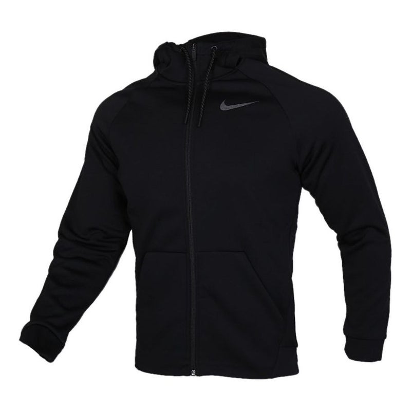 Nike Casual Sports hooded Running Jacket Black - Image 1