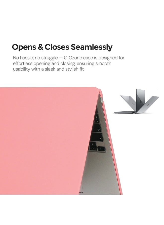 Candy Case Compatible with MacBook Pro 14 (A2442,A2779,A2918,A2992) (A3112,A3185,A3401)M4 2021-2024 Case+Keyboard Cover & Protector,Cream Pink