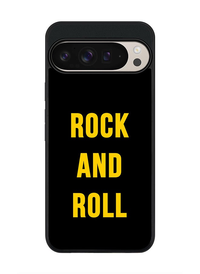 Stylizedd For Google Pixel 9 Pro XL Case,Slim fit Camera Protection, Shockproof Thin Phone cover - Rock and Roll  - Image 1