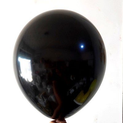 5 inch 10 inch 12 inch 18 inch black white cool mens birthday balloon decoration party shape balloon layout 12 inch black 100