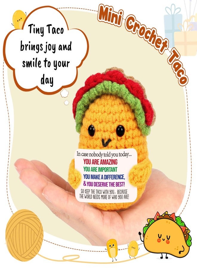 LuoHere Funny Coworker Employee Appreciation Thank You Birthday Gifts for Women Men, Handmade Taco Christmas Boss Day Staff Difference Maker Friend Teacher Inspirational Retirement Going Away Farewell Gifts - Image 5