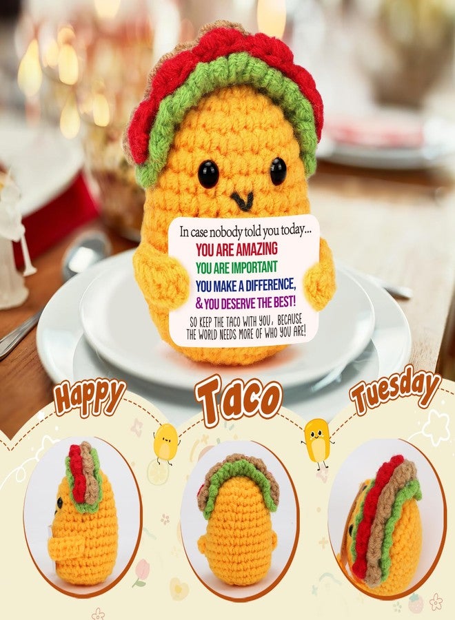 LuoHere Funny Coworker Employee Appreciation Thank You Birthday Gifts for Women Men, Handmade Taco Christmas Boss Day Staff Difference Maker Friend Teacher Inspirational Retirement Going Away Farewell Gifts - Image 2