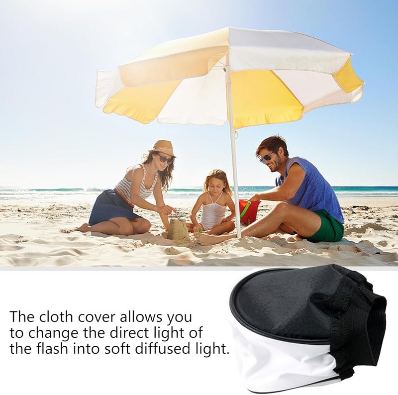 Portable Softbox Diffuser For Camera Flash Speed Lights With Light Stand - Image 3