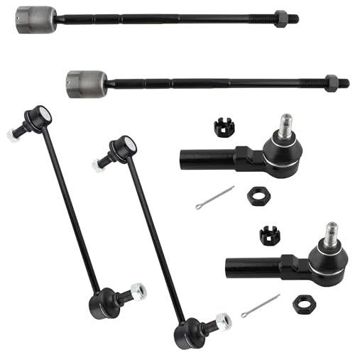 YMAUGP Front Sway Bar Links + Inner Outer Tie Rods for 2004-2007 Ford Freestar For Mercury Monterey ES80991 EV315 K5334 - Image 1