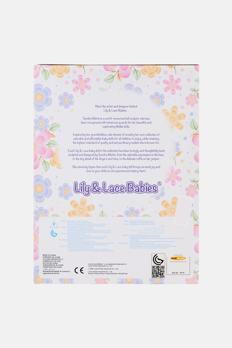 Lotus Baby Dolls Lily And Lace Hispanic Baby Doll - Image 3