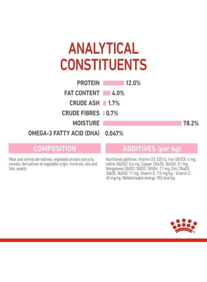 رويال كانين طعام قطط صغير رطب في الصوص ٨٥ جم × - Image 4