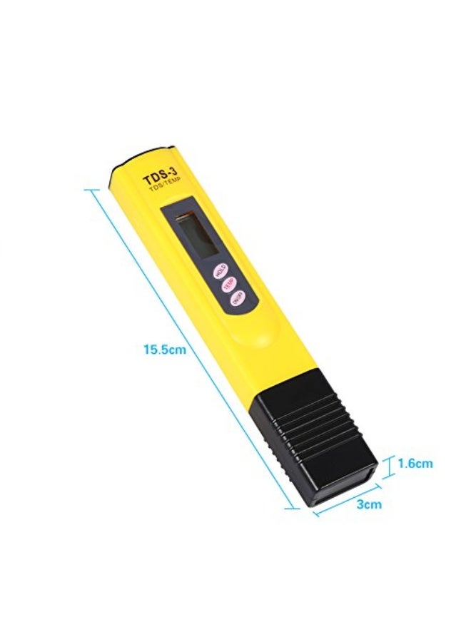 Generic Digital PH Meter PH Tester 0.02PH High-Precision Water Quality Tester Portable Water Quality Testing Instrument for Household Drinking Water Aquariums Swimming Pools (gray)  - Image 3