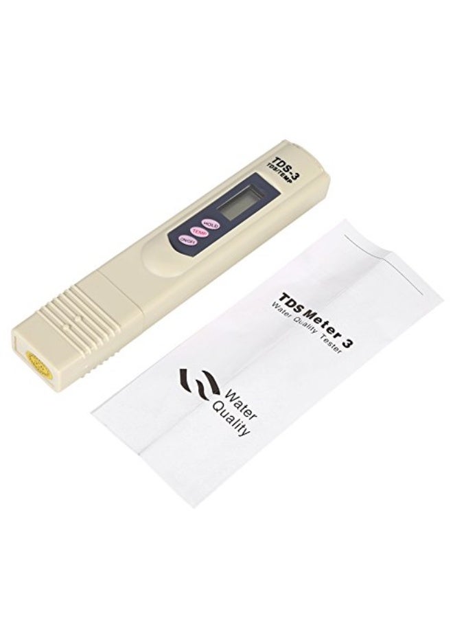 Generic Digital PH Meter PH Tester 0.02PH High-Precision Water Quality Tester Portable Water Quality Testing Instrument for Household Drinking Water Aquariums Swimming Pools (gray)  - Image 5