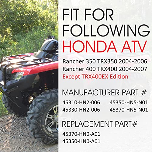 JAVIK Front Brake Wheel Cylinders for Honda Rancher 350 400 TRX350 TRX400 2004-2007 (Left&Right All 4 Kit)，OEM# 45310-HN2-006 45330-HN2-006 45350-HN5-N01 45370-HN5-N01 - Image 2