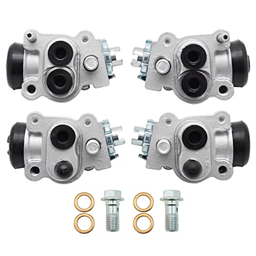 JAVIK Front Brake Wheel Cylinders for Honda Rancher 350 400 TRX350 TRX400 2004-2007 (Left&Right All 4 Kit)，OEM# 45310-HN2-006 45330-HN2-006 45350-HN5-N01 45370-HN5-N01 - Image 1