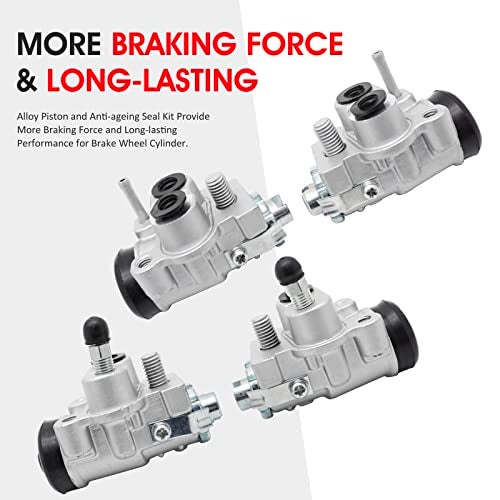 JAVIK Front Brake Wheel Cylinders for Honda Rancher 350 400 TRX350 TRX400 2004-2007 (Left&Right All 4 Kit)，OEM# 45310-HN2-006 45330-HN2-006 45350-HN5-N01 45370-HN5-N01 - Image 5