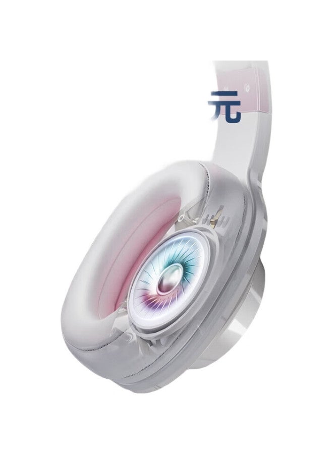 Edifier Hecate G2Pro Usb 7.1 Channel Abyss Light Gaming Headset, E-Sports Headphones, Over-Ear Wired Computer Microphone, Fps Pubg Delta Headphones, Misty Pink - Image 1