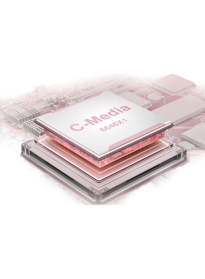 Edifier Hecate G2Pro Usb 7.1 Channel Abyss Light Gaming Headset, E-Sports Headphones, Over-Ear Wired Computer Microphone, Fps Pubg Delta Headphones, Misty Pink - Image 2