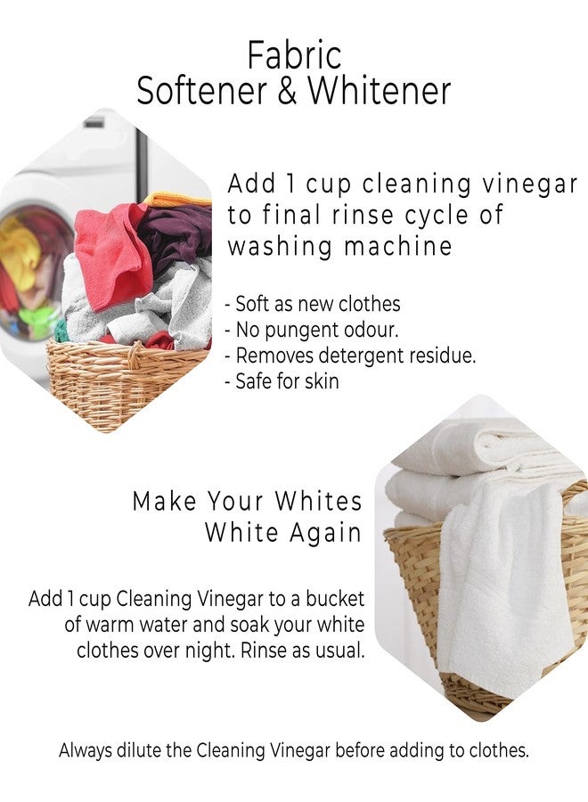 TIDY FOX Vinegar for Cleaning, 20% Concentrated (1 Ltr) - Image 5
