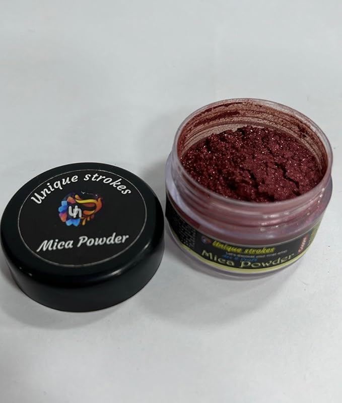 Unique Strokes Mica Powder Set of 6 30gm - Image 4