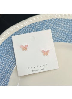 Generic Chic S925 Silver Butterfly Stud Earrings Set No. 1 butterfly pair 