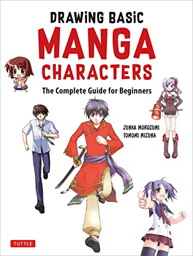 The Manga Artists Handbook Drawing Basic Characters The Easy 123 Method For Beginners 