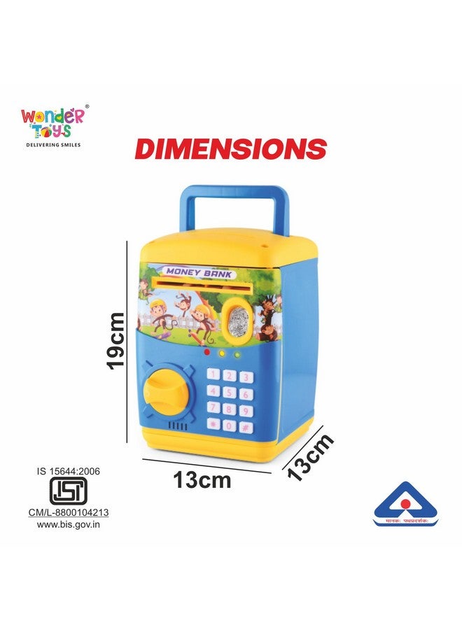 وندر بنك أموال وندر ATM ببصمة الإصبع أزرق من عمر سنتين إلى ١٠ سنوات (أزرق) - Image 5