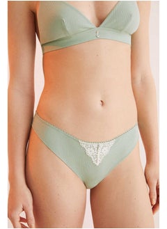 Brazilian lace briefs