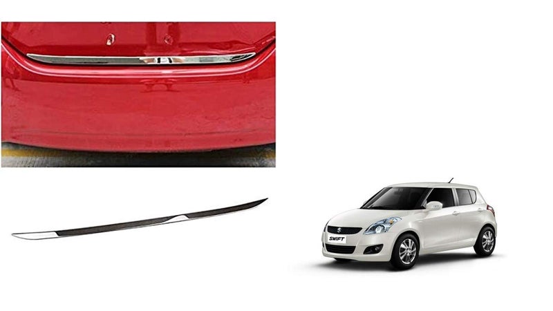 Auto Spare World Dicky Patti/Chrome Boot Garnish Compatible with Maruti Swift 2011-2016 Set of 1 Pcs. - Image 1