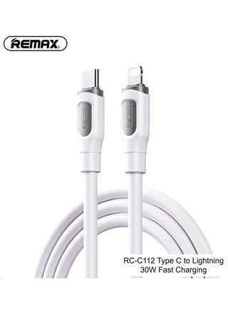 Type-C to Lightning, White, 1M