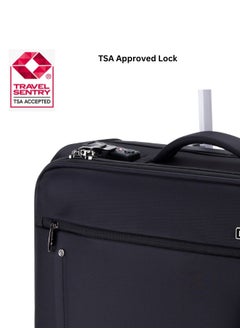 pierre cardin Rolling Laptop Case Set of 2 Pilot Business Bag for Travel And Laptop briefcase, TSA Approved Lock  - Image 5