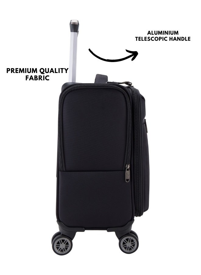 pierre cardin Rolling Laptop Case Set of 2 Pilot Business Bag for Travel And Laptop briefcase, TSA Approved Lock  - Image 3