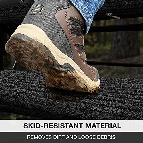 Prest-O-Fit 2-0420 Ruggids RV Step Rug Black Granite 23 In. Wide 19 - Inch X 23 - Inch - Image 3