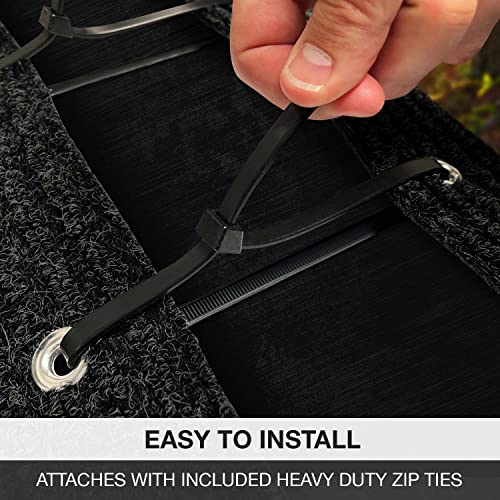 Prest-O-Fit 2-0420 Ruggids RV Step Rug Black Granite 23 In. Wide 19 - Inch X 23 - Inch - Image 5