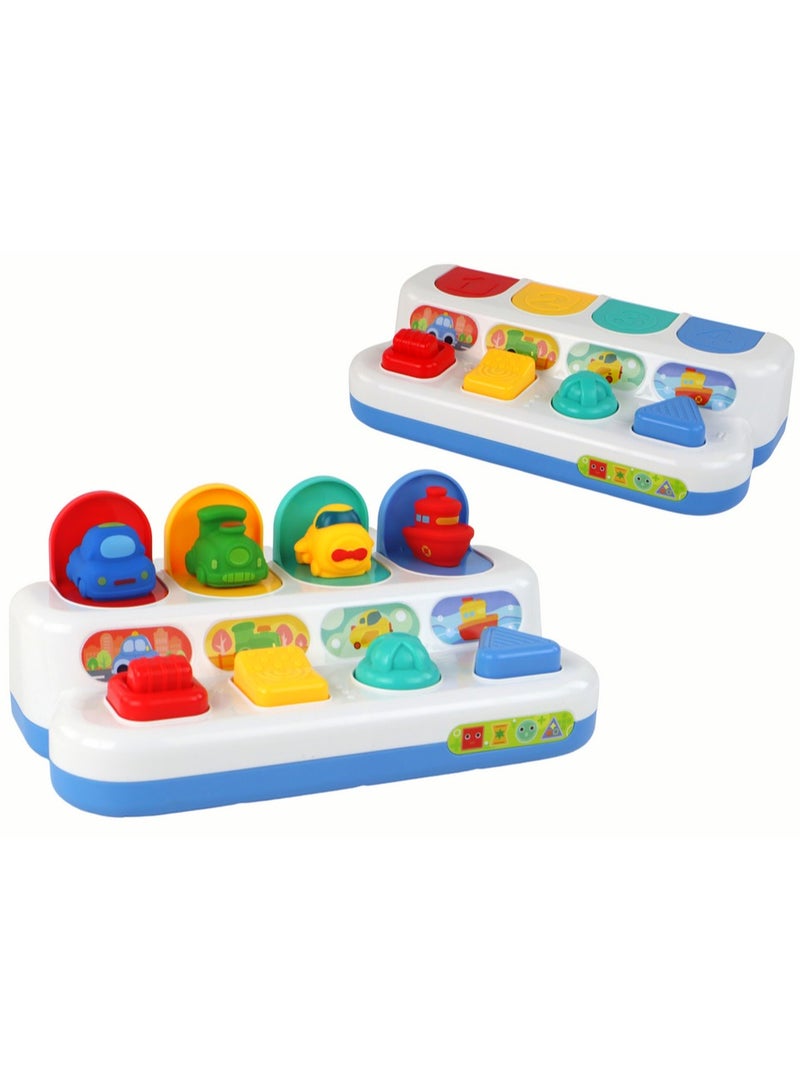 Interactive Educational Toy Pop-up Vehicles For Kids  - Image 2